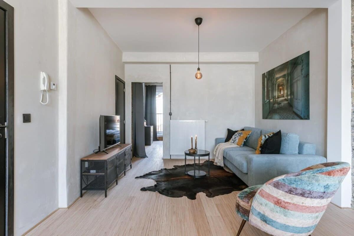 Huswell - Industrial Apartment With Terrace In Amberes Exterior foto