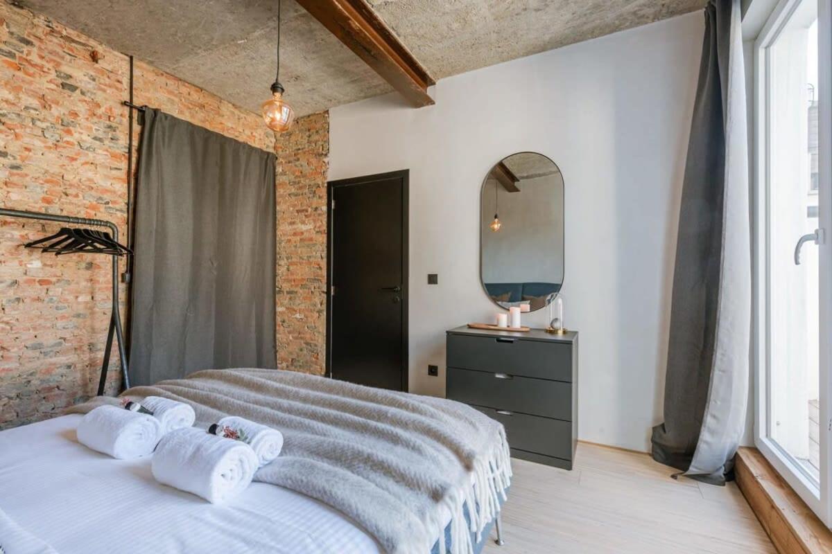Huswell - Industrial Apartment With Terrace In Amberes Exterior foto