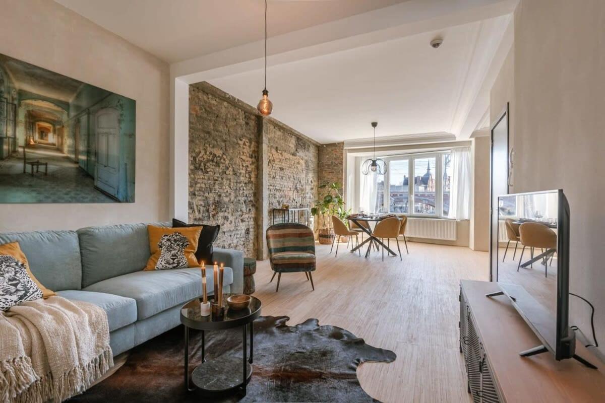 Huswell - Industrial Apartment With Terrace In Amberes Exterior foto